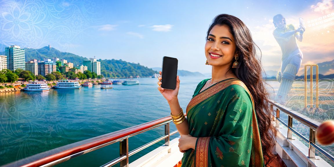 রাঙামাটির সৌন্দর্যে ক্রিকেট বেটিং উপভোগ করছেন এক ব্যবহারকারী